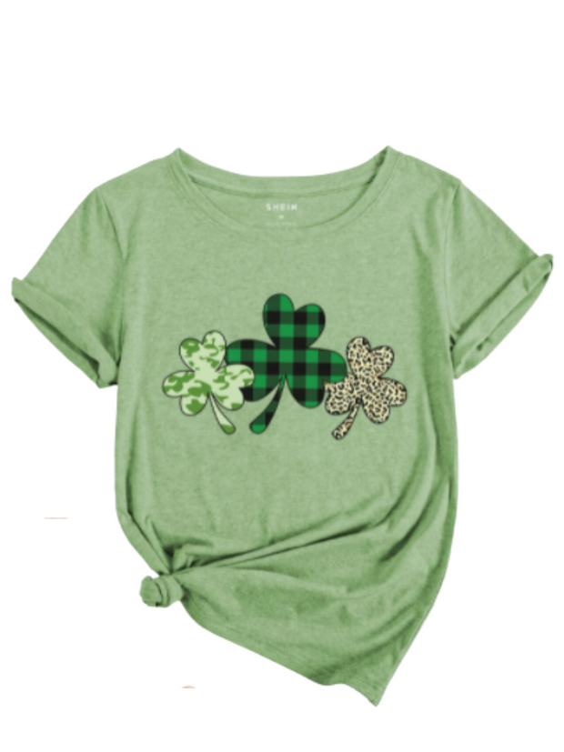 Short Sleeves shirt 3 clovers