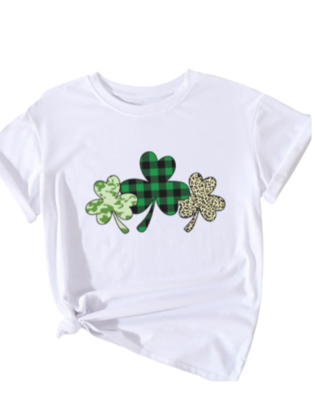 Short Sleeves shirt 3 clovers